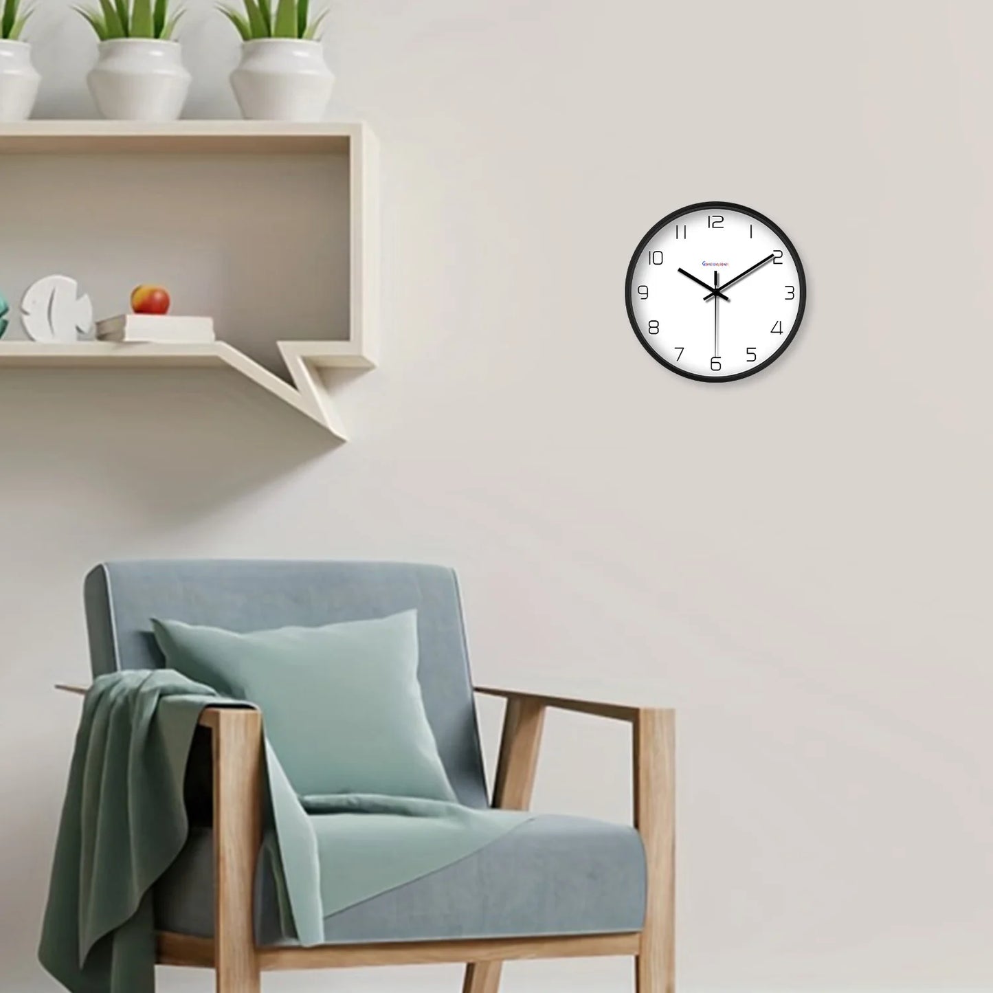 Petite Horloge Murale  Moderne 20cm