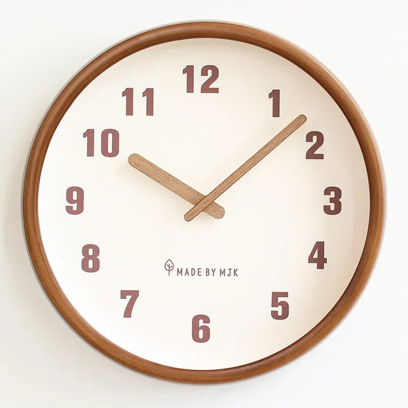 Horloge Murale Bois Massif Style Japonais — vue 6