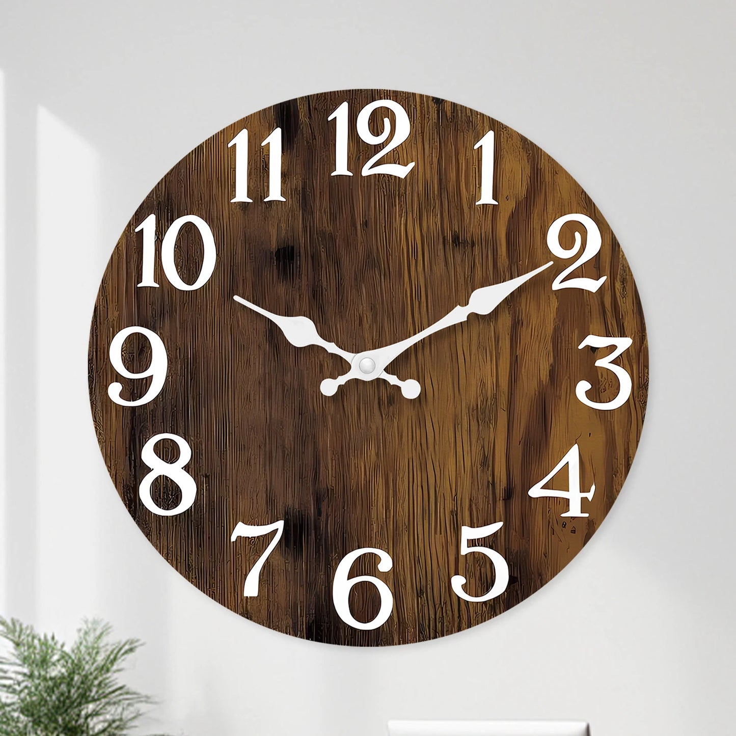 Horloge  Grain de Bois Naturel Classique