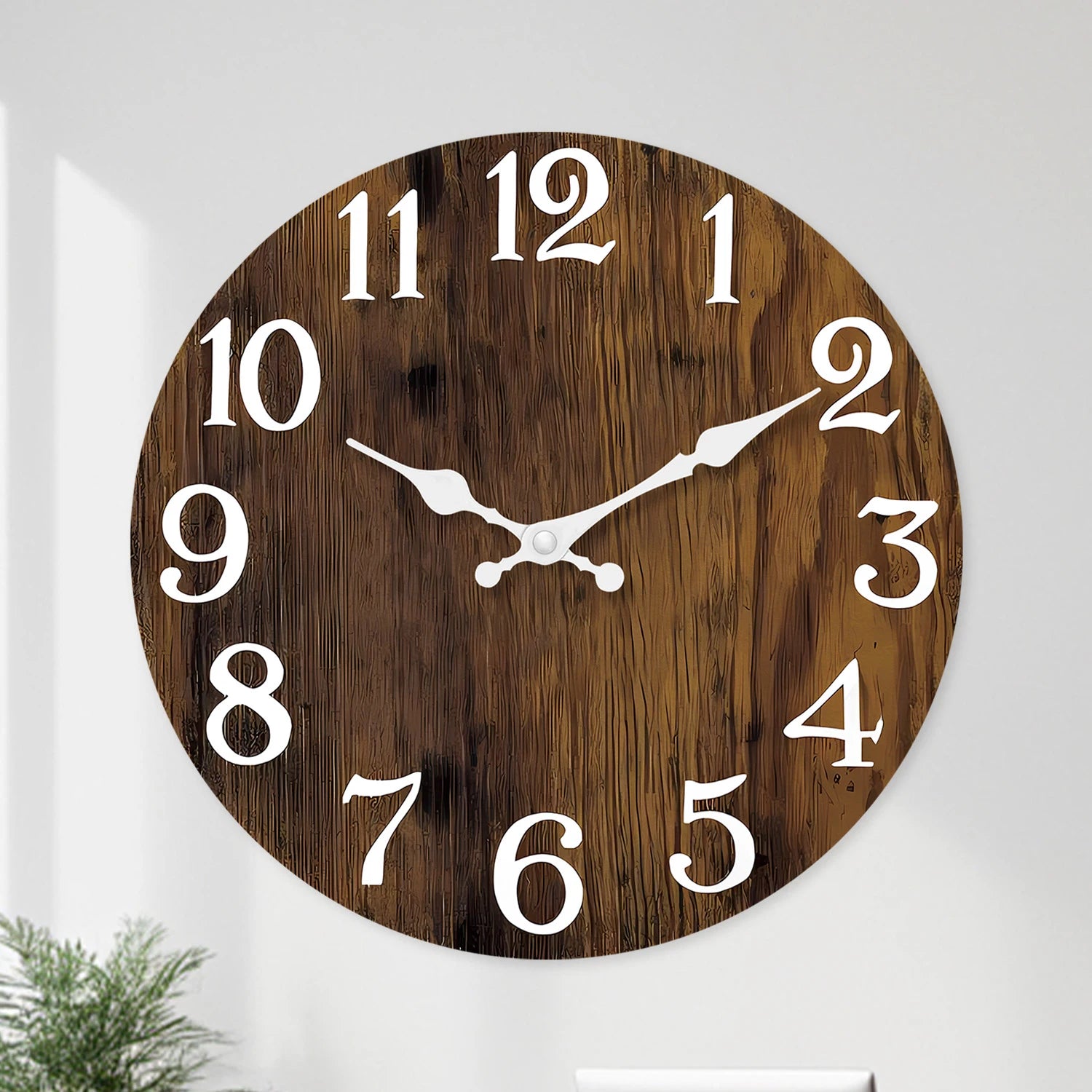 Horloge  Grain de Bois Naturel Classique
