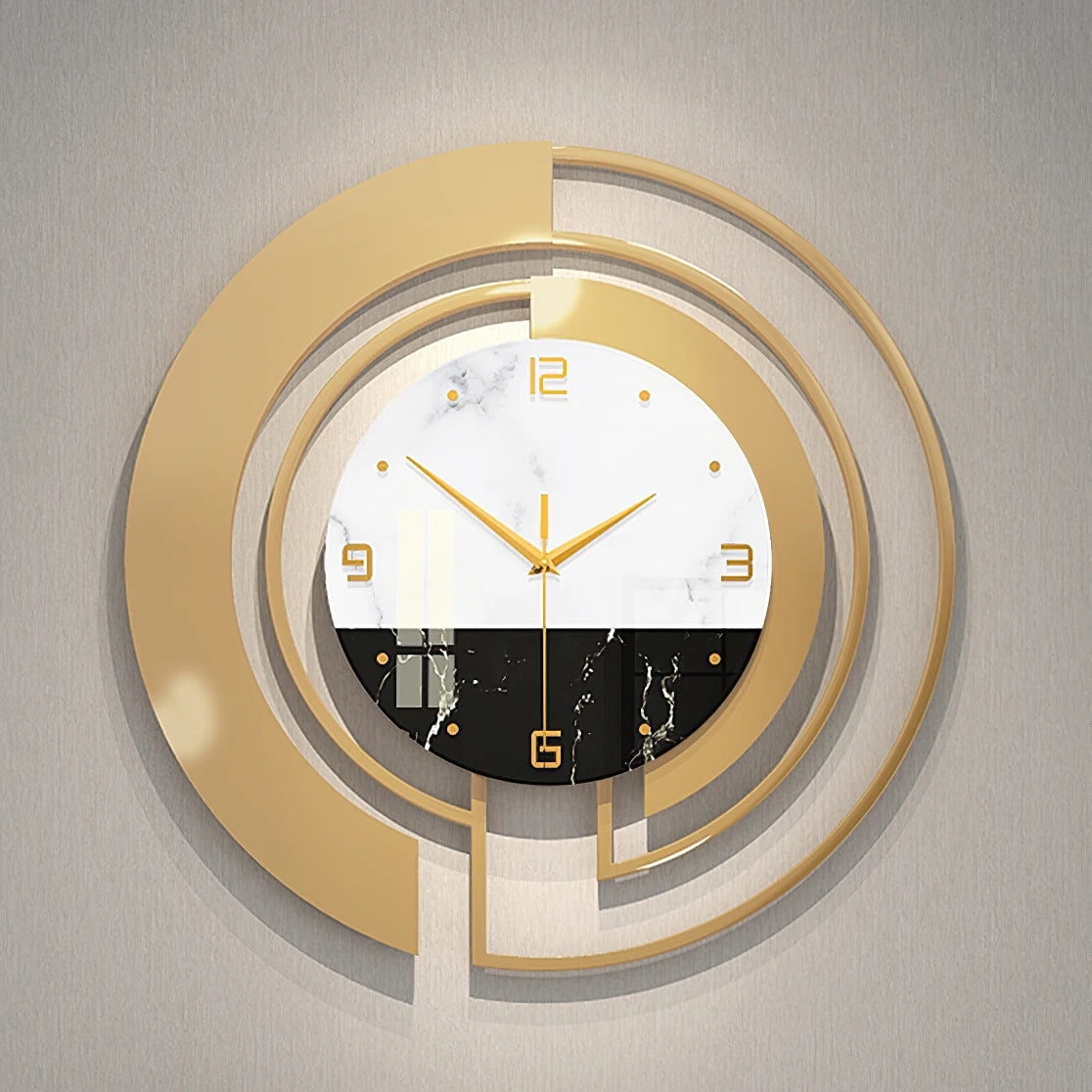 Horloge Murale en Métal  Grand Format