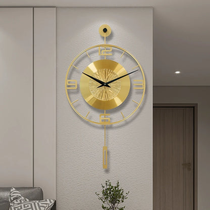 Grande Horloge Murale  à Balancier