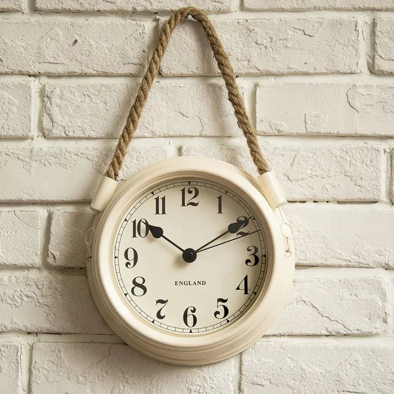 Horloge Suspendue  Style Marin Vintage