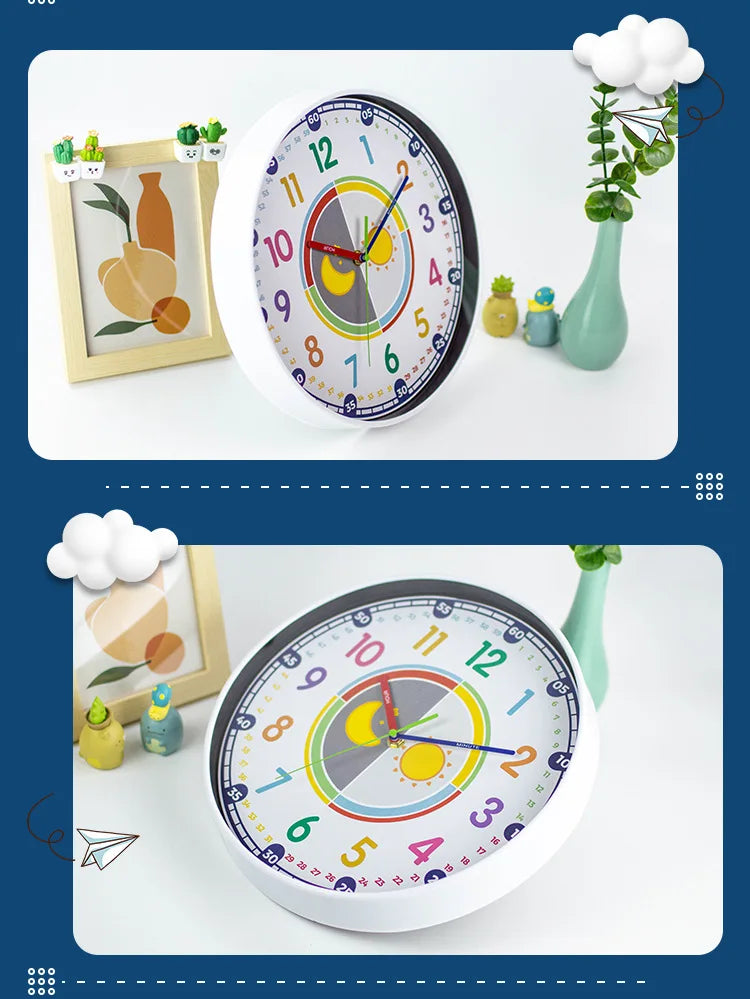 Horloge Colorée pour Enfants