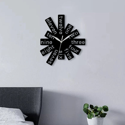 Horloge Murale Originale  Rectangles