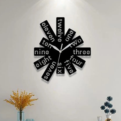 Horloge Murale Originale  Rectangles