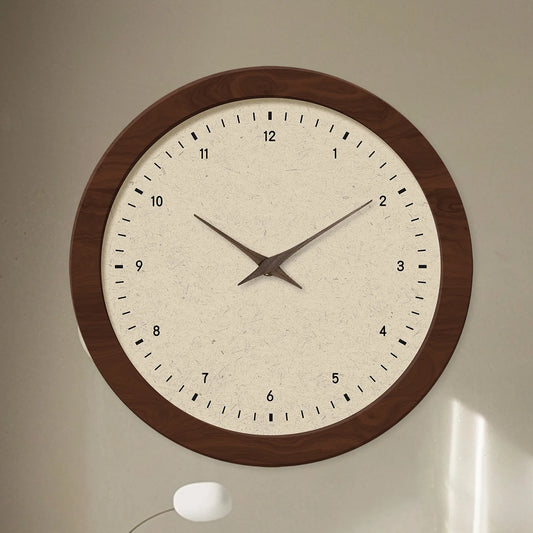 Horloge Murale Vintage  Style Français Ancien Porcelaine
