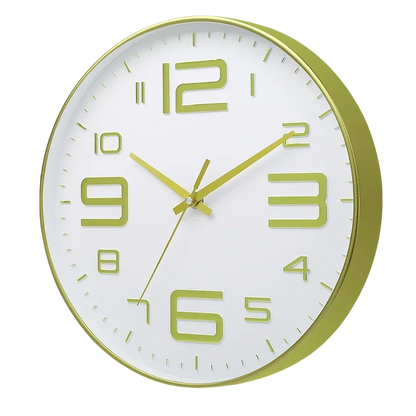 Horloge Moderne  Éclairage Artistique de Luxe Quartz