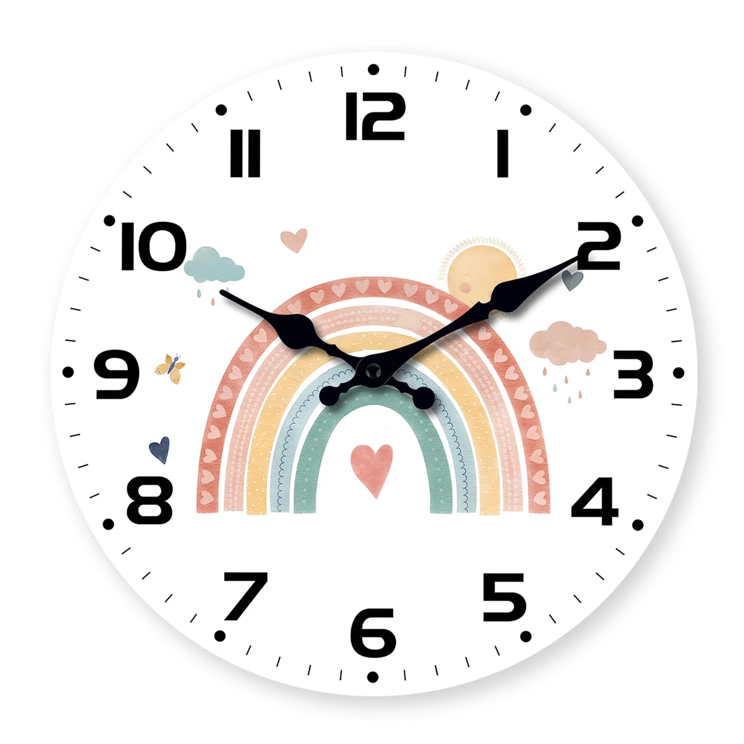 Horloge Enfant  Arc-en-Ciel