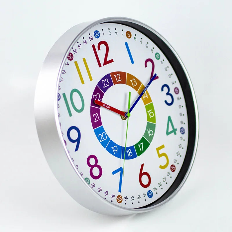 Horloge Colorée pour Enfants