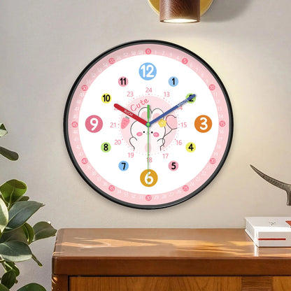Horloge Enfant  Lapin Rose