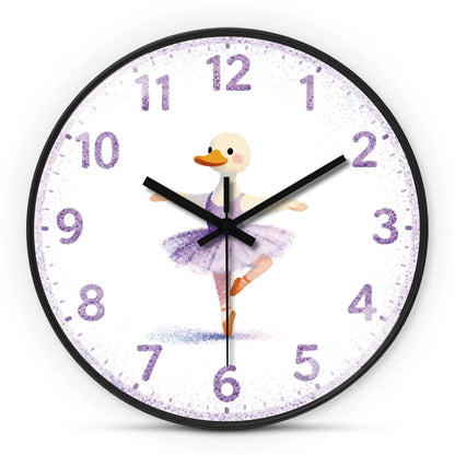 Horloge Murale Design  Cygne Ballet