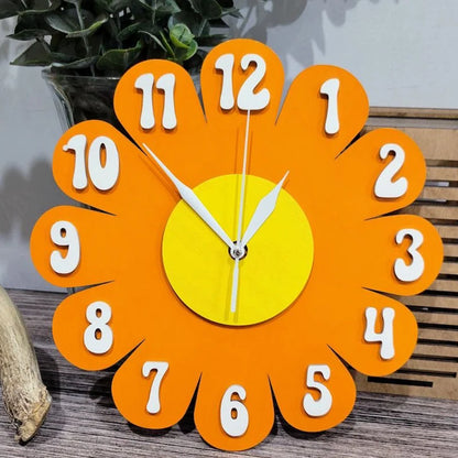 Horloge Murale Silencieuse  Style Campagnard