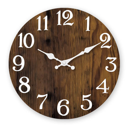 Horloge  Grain de Bois Naturel Classique