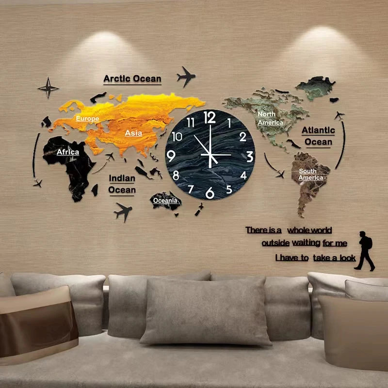 Horloge Décorative Stickers 