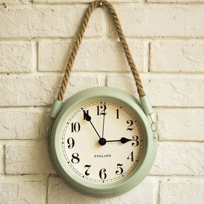 Horloge Suspendue  Style Marin Vintage