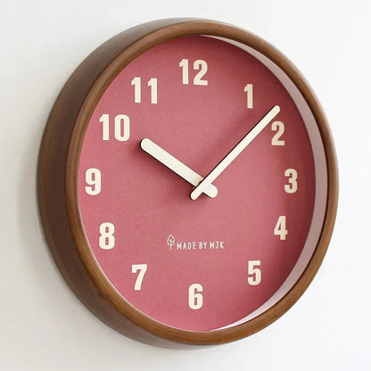 Horloge Murale Bois Massif Style Japonais — vue 7