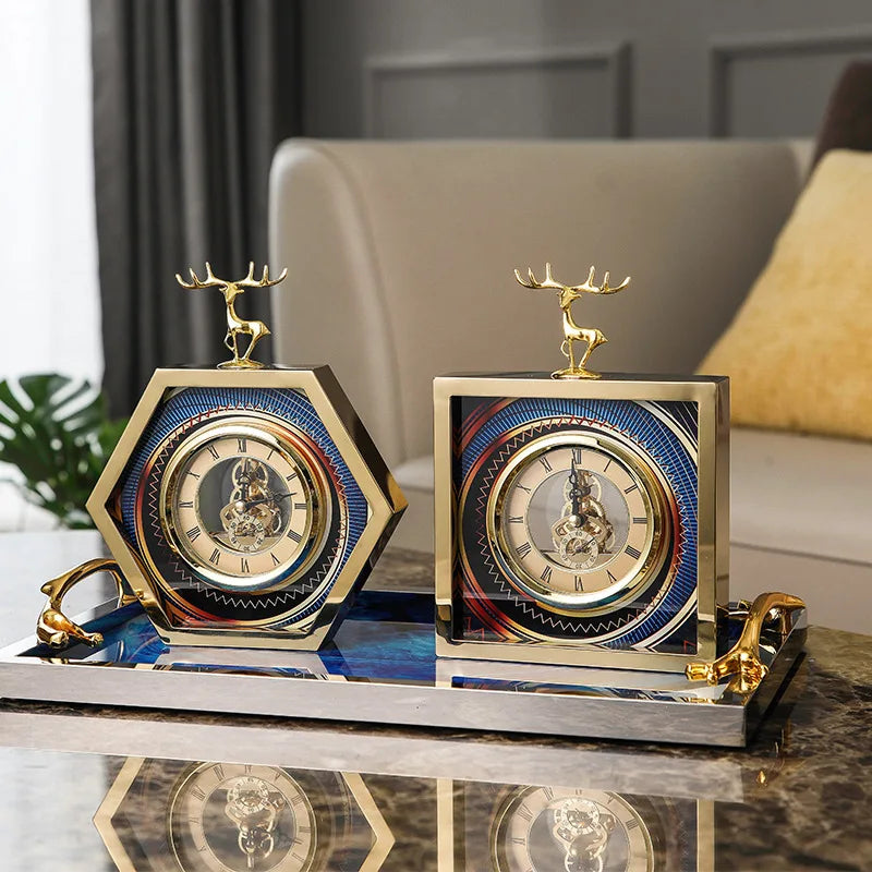 Horloge de Table  Décoration Chic