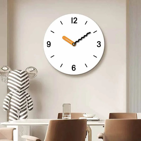 Horloge Murale DigitaleDesign Moderne Épuré et Silencieux