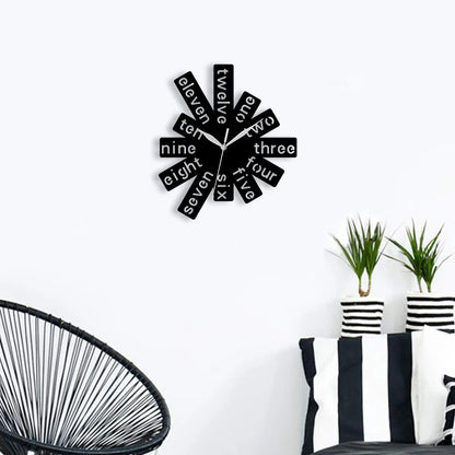 Horloge Murale Originale  Rectangles