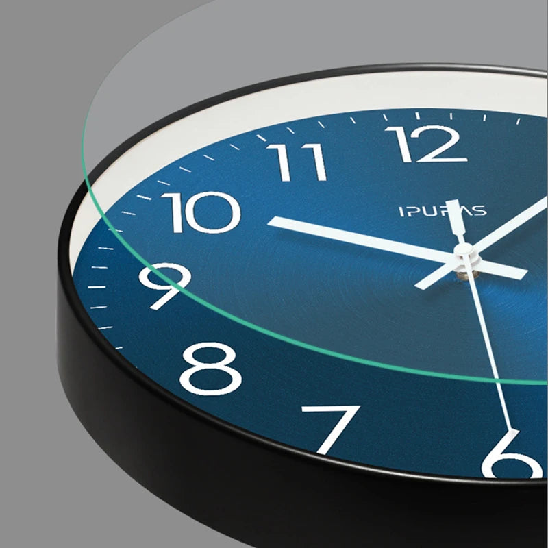 Horloge Murale SilencieuseDesign Moderne Quartz