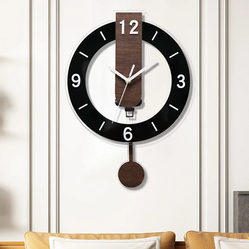 Horloge Pendule Ancienne à Balancier  Style Européen Rétro