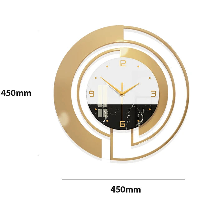 Horloge Murale en Métal  Grand Format