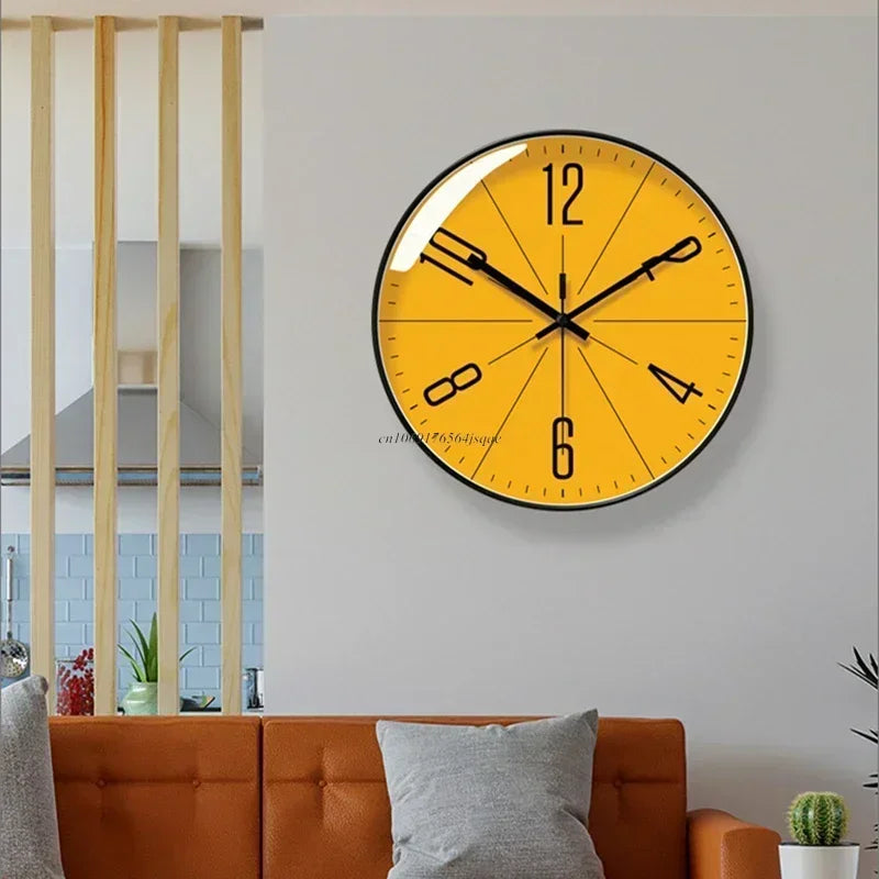 Horloge Jaune  Style Japonais