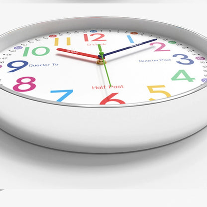 Horloge Murale SilencieuseDesign Enfant Quartz 30cm