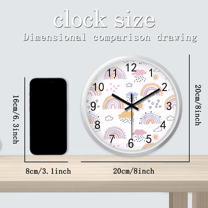 Horloge Enfant  Arcs-en-Ciel