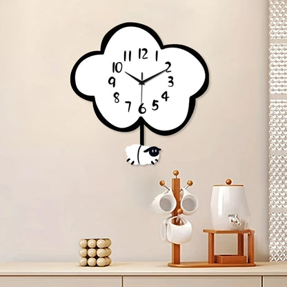 Horloge Pendule Murale  Petit Mouton Balancier