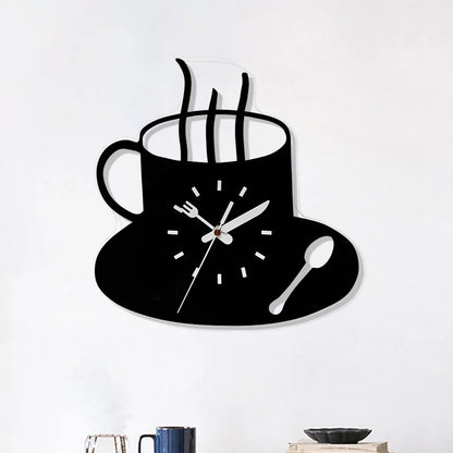 Horloge Murale SilencieuseDesign Acrylique 3D Sans Cadre