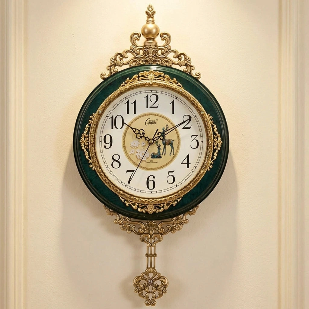 Horloge Rétro Style Européen Ancien