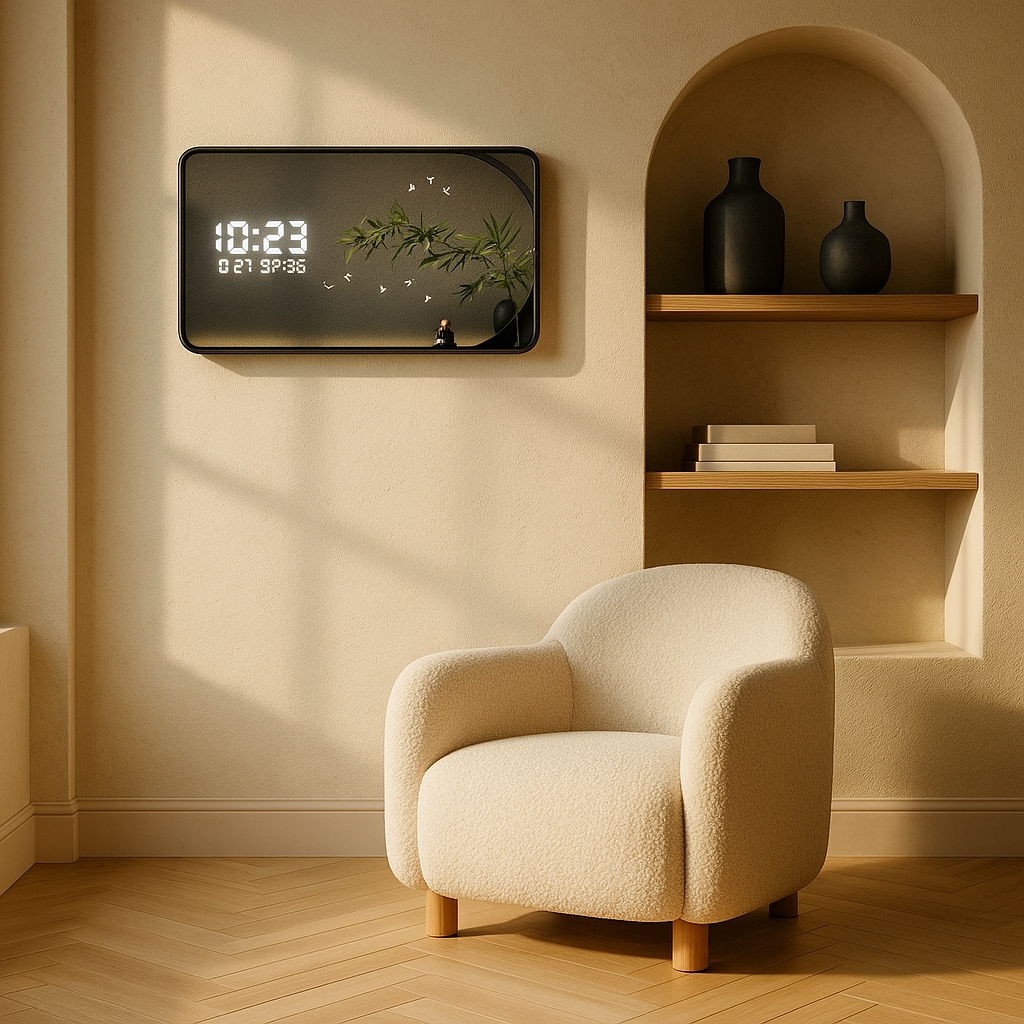Horloge Murale Digitale Design Grand Format — vue 15