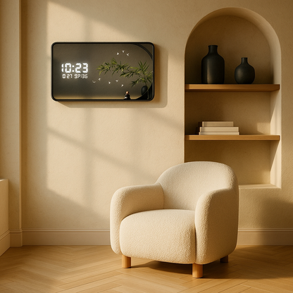 Horloge Murale Digitale Design Grand Format — vue 15