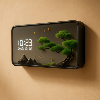 Horloge Murale Digitale Design Grand Format — vue principale