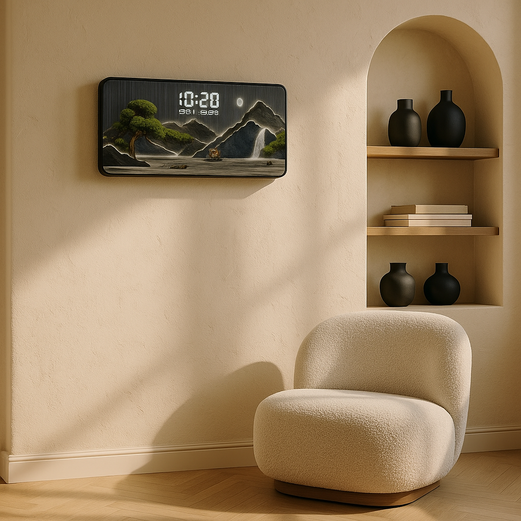 Horloge Murale Digitale Design Grand Format — vue 13