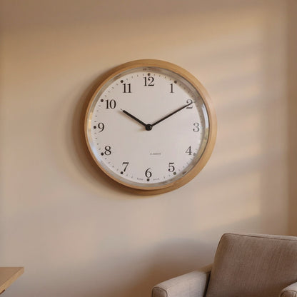 Horloge À Chiffres Romains Mouvement Quartz Argenté 37 mm — vue principale